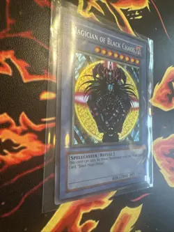 Magician Of Black Chaos PP01-EN001 LP 2007 Secret Rare Yugioh - Image 3