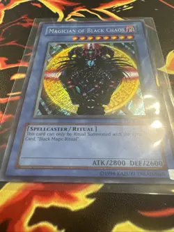 Magician Of Black Chaos PP01-EN001 LP 2007 Secret Rare Yugioh - Image 4