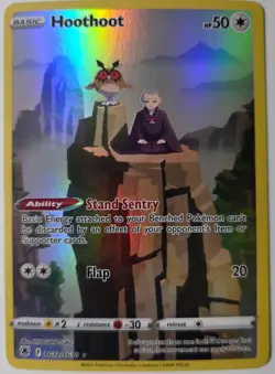 Pokemon TCG Hoothoot TG12/TG30 Swsh10 Trainer Gallery Astral Radiance NM - Image 1