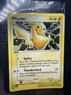 2 SEALED 2003 POKEMON PIKACHU 12 holo black star promos & MEOWTH 13 LOT - Image 4