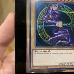 Yu-Gi-Oh! TCG Dark Magician Duelist Saga 1st Edition Ultra Rare Card DUSA-EN100 - Image 4