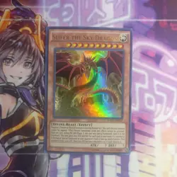 1X SLIFER THE SKY DRAGON NEAR MINT YUGIOH - Image 1
