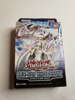 Yugioh Structure Deck Blue-Eyes White Destiny (open box/sealed deck) - Image 1