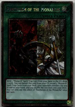 Pantheism of the Monarchs (Platinum Secret Rare) Platinum Secret Rare Quarter Ce - Image 1