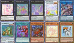 Yugioh Melffy Beast Deck - Joyous Melffys of the Forest Puppy Catty Rescue Cat - Image 1