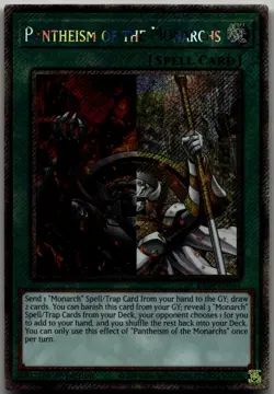 Pantheism of the Monarchs (Platinum Secret Rare) Platinum Secret Rare Quarter Ce - Image 1