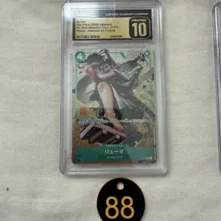 CGC 10 PRISTINE Ryuma P-072 One Piece card Promo P Best Selection Vol. 3 88 - Image 1