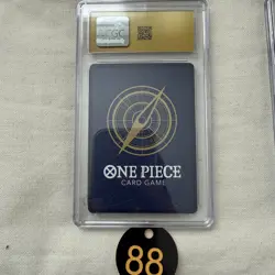 CGC 10 PRISTINE Ryuma P-072 One Piece card Promo P Best Selection Vol. 3 88 - Image 2