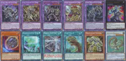 Yugioh Fossil Adamancipator Deck - Miracle Rupture Time Stream Warrior Dragon - Image 1