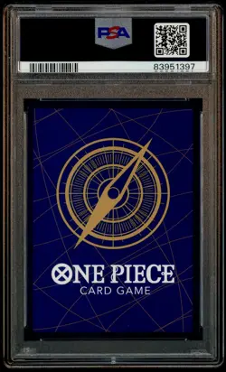 2023 One Piece Japanese Official Event Prize Asia #120 Shanks PSA 10 GEM MINT - Image 3