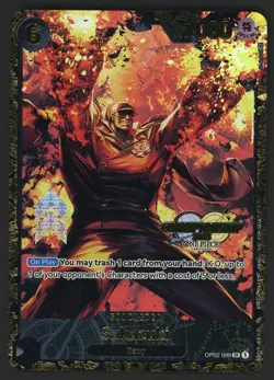 One Piece English OP02-099 Sakazuki Championship 2023 Regional TOP 16 - Image 1