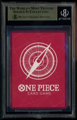 2025 ONE PIECE PROMOS BVB X ONE PIECE MATCH DAY 2025 #003 MONKEY D. LUFFY BGS 10 - Image 3