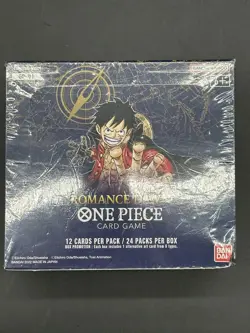One Piece English OP-01 Romance Dawn Blue Bottom Booster Box Sealed - Image 1