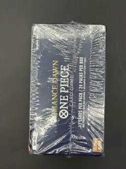 One Piece English OP-01 Romance Dawn Blue Bottom Booster Box Sealed - Image 3