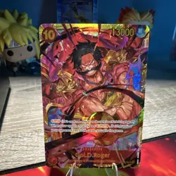 Bandai Gol.D.Roger OP09-118 Emperors in the New World Secret Rare NM - Image 1