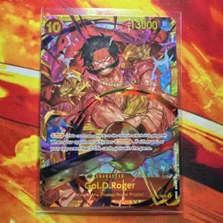 Bandai Gol.D.Roger OP09-118 Emperors in the New World Secret Rare NM - Image 3