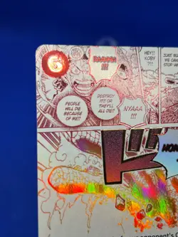 One Piece A Fist of Divine Speed Honesty Impact OP11-018 Manga Alternate Alt Art - Image 3