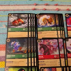 Disney Lorcana Winterspell Mulan Themed 60 Card Custom Beginner Deck - Image 2