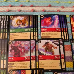 Disney Lorcana Winterspell Mulan Themed 60 Card Custom Beginner Deck - Image 3