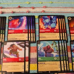 Disney Lorcana Winterspell Mulan Themed 60 Card Custom Beginner Deck - Image 4