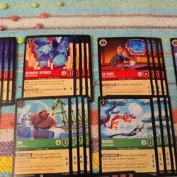 Disney Lorcana Winterspell Mulan Themed 60 Card Custom Beginner Deck - Image 5