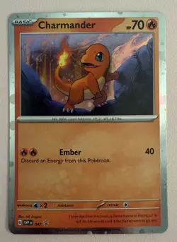 POKEMON Charmander - 047 (Cosmos Holo) 047 Sv: Scarlet & Violet Promo Cards Holo - Image 1