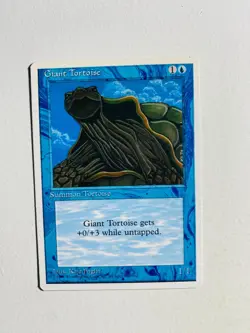 1X MTG MAGIC THE GATHERING GIANT TORTOISE NM-MT CARD - Image 1