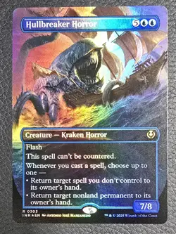 Hullbreaker Horror (Borderless) Innistrad Remastered Foil MTG NM Magic Card - Image 1