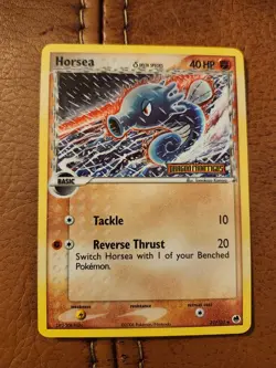 Pokemon Cards Delta Species Seadra, Horsea & Horsea Imprint (Dragon Frontiers) - Image 2