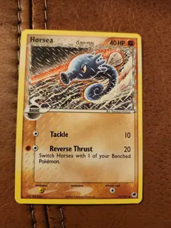 Pokemon Cards Delta Species Seadra, Horsea & Horsea Imprint (Dragon Frontiers) - Image 4
