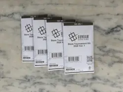 4x SEALED Gundam Card Game Store Tournament Kit 2026 Vol 1 English - Image 1