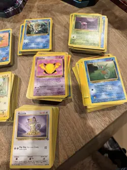 Vintage Pokemon Card Lot WOTC 1995,1996, 1998, ‘99 Bulk 150+ Cards Base Set Era - Image 2