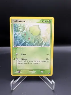 Pokemon TCG Bulbasaur 55/112 Non-Holo Card Fire Red/Leaf Green NM - Image 1