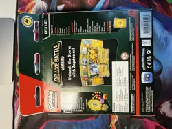 Pokemon Deluxe Battle Deck Zapdos ex 60 Card Foil Deck w/ Coin Box Playmat - Image 2