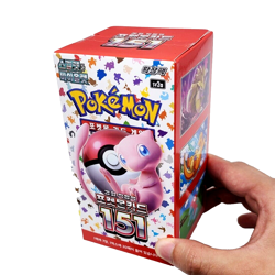 151 BOX (140 Cards)+Random Packs Pokemon TCG Cards Booster Factory sealed KOREAN - Image 1