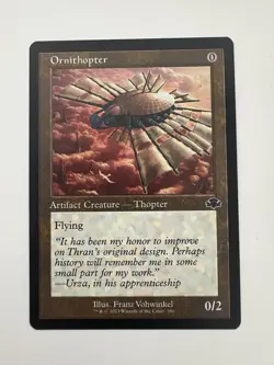 Ornithopter Retro Frame MTG Magic the Gathering Card NM Near Mint DMR - Image 1
