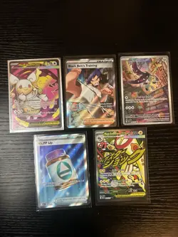 Pokemon Ultra Rare Lot (5 Cards) – IR + EX – Ascended Heroes - Image 1