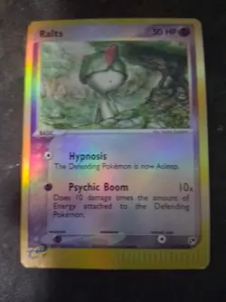 Ralts Sandstorm Holo Foil Pokemon Tcg Card Single - Image 1