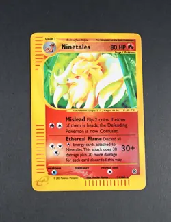 NM- Ninetales 21/165 Reverse Holo Expedition Base Set (EX) Pokemon Card - Image 1