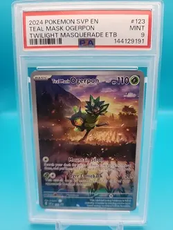 Teal Mask Ogerpon 123 Sv: Scarlet & Violet Promo Cards Holo - Image 1