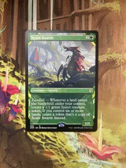 Scute Swarm - Showcase NM-Mint, English Zendikar Rising MTG - Image 1