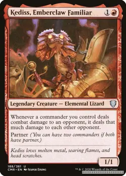Kediss, Emberclaw Familiar [CMR - 188] - LP [Normal] TCG MTG - Image 1