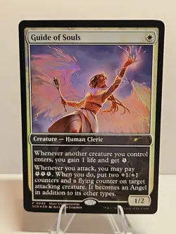 MTG GUIDE OF SOULS FOIL 0046 LORWYN ECLIPSED TOP 8 STORE CHAMPIONSHIP PROMO - Image 1