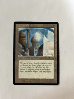 Magic The Gathering MTG City In A Bottle (Arabian Nights). NM. Tracking Included - Image 1
