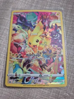 Pokemon Crown Zenith Pikachu Full Art Secret Rare Card #160/159 - Image 1