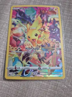 Pokemon Crown Zenith Pikachu Full Art Secret Rare Card #160/159 - Image 2