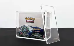 Pokemon Booster Box Acrylic Case 8MM Magnetic N52 UV Protection Display ETB - Image 1