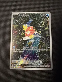 Pokemon TCG Magikarp Illustration Rare 203/193 Paldea Evolved Holo English - Image 1