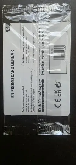 Gengar 050/088 EB Games Promo English Sealed Mint - Pokemon TCG Card - Image 2