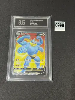 Pokemon PTCG S-Chinese Card CS5bC-140 Machamp V Holo Full Grade 9.5 - Image 1